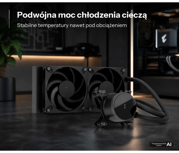 Fractal Design Radius 240 2x120mm - 1599372 - zdjęcie 2